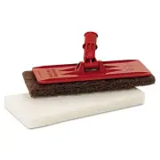 3M 08542 Doodlebug 4-5/8" x 10" Threaded Pad Holder - Orange (4/CT) New