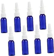 TOVINANNA 8pcs 30ml Compact Travel Bottles Pet Bottles Reusable Empty Plastic Containers for Essential Oils Handbag Compatibles