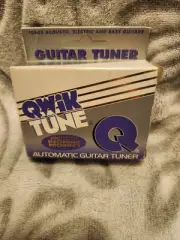 Qwik Tune Automatic Guitar Tuner QT-11 Acoustic Electric Bass NEW in Box!