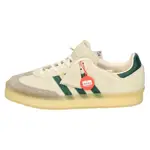 ADIDAS球鞋 休閒鞋SAMBA低筒 白色 綠色 28.5CM US10 日本直送 二手