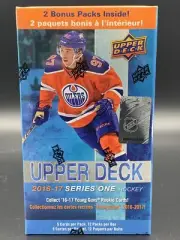 2016-17 Upper Deck Series One Blaster w/ Two Bonus Packs - 12 Packs, 5 cards ea