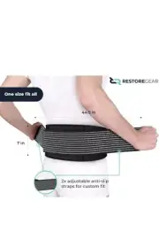 RESTORE Gear Back Brace For Men Lower Back Brace Lower Back Pain Women SEALED