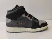 Nike Air Jordan 1 Mid SE Craft Black Cement Grey DV0438-001 GS Size 4.5Y New
