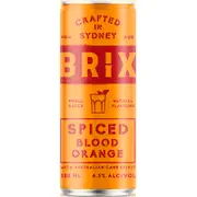 [Brix] Brix Spiced Blood Orange Can 330mL