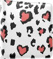 Valentine's Day Red Love Leopard Print Photo Album Binders Photo Book Self Adhesive Scrap Book Photo Albums Photo Albums For 6x8