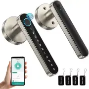 TMEZON Smart Door Lock Fingerprint, Keyless Entry Lock for Home Hotel Office