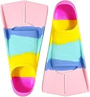 Swim Flippers | Adults Diving Flippers Swim Fins | Effective Professional Swimming and Snorkeling Fins for Speed Enhancement