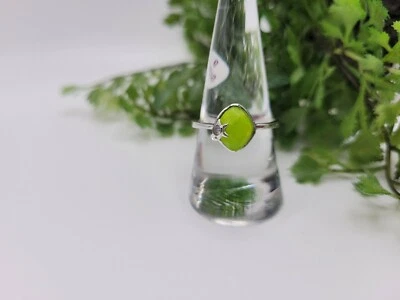 Ring Bomb Party Ring Size 9 Genuine Peridot Quartz RBP3349