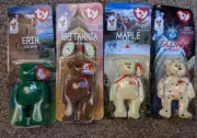 Collection of 4 Ronald McDonald House Charities ty Beanie Baby Bears 1999
