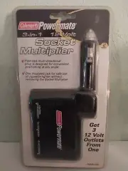 Coleman - Powermate 12 Volt socket multiplier, cigarette lighter accessory 2004