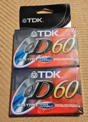 TDK D60 Cassette Dual Pack