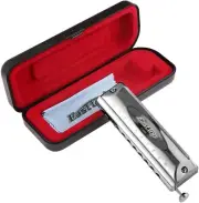 EASTTOP Chromatic Harmonica Key of C 10hole Mouth Organ Blues Harp Harmonica US