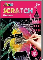 Unicorns Mini Scratch Book