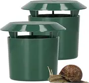 galeyyu Slug Traps for Garden | Effective Snail Cage | Beer Slug & Flat Design Snail Control Traps for Farmers and Gardening Enthusiasts