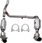 daili store Catalytic Converter Kit For 2001 2002 Compatible With Ford Compatible With F-150 4.6L V8 4WD ONLY