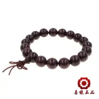 在飛比找momo購物網優惠-【喜緣玉品】印度小葉紫檀手珠典藏頂級(10mm)