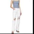 Citizen of Humanity White Libby Relaxed Bootcut NWT