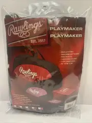 Rawlings Baseball Softball BLACK Bat Helmet Playmaker Carrying Equipment Bag NEW