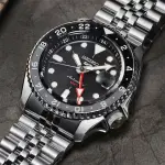 【SEIKO 精工】5 SPORTS系列 LINEUP GMT兩地時間 機械腕錶 4R34-00A0D/SSK001K1(SK034)