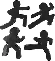 Man Refrigerator Magnets | 4X Kitchen Magnets - Creative Removable Magnetic Decoration for Refrigerator Classroom Car Kitchen