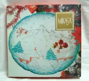 Mikasa Christmas Classic Hostess Platter SA 977/313 Round 15 1/2" Germany XM1164