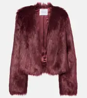 [Galvan] Galvan Manouchi faux fur jacket AU 12 red