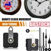 Silent DIY Quartz Movement Wall Clock Mechanism Replacement Part Repair Kit AU