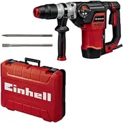 [Einhell] TE-RH 40 3F Rotary Hammer Drill Kit | SDS Max 3-in-1 Drill - Pneumatic Impact Drilling/Chiselling With and Without Lock | 1050W, 10 Joule Impact Force, Anti-Vibration System