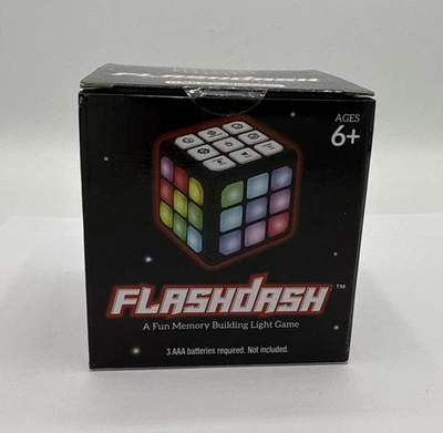 Winning Fingers Flashing Cube Electronic Memory & Brain Game 4-in-1 Handheld Gam