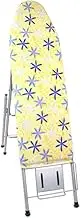 Folding trapezoidal Ironing Stand and Ironing Table, 2-in-1 Multifunctional, Height Adjustable, Lightweight and Easy to Store, Suitable for Laundry Room or Dormitory use