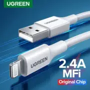 Ugreen MFi Certified Lightning to USB Cable 2.4A Fast Charge iPhone 14 13 12 11