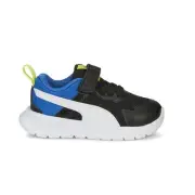 Puma Evolve Run Mesh Ac Slip On Toddler Boys Black Sneakers Casual Shoes 386240