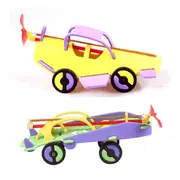 Rubber Powered Racing Car Plane Steamship Educational Toys 7520 #1