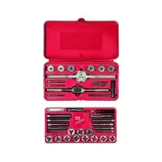 Irwin Hanson 39-Pc Machine Screw / Fractional Tap & Solid Round Die Set