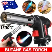 BBQ Kitchen Baking Butane Gas Torch Blow Lighter Flame Gun Burner Torch Welding