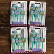 4 Vintage Winnie The Pooh Candle Holder Set Ensemble Wilton 1998