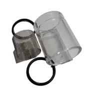 General Pump Dura View Or Clear Strainer Rebuild Kit- Plastic, Screen, O-rings