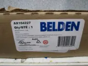 BELDEN AX104227 CAT6+ KeyConnect Coupler Patch Panel 24-port Black