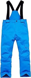 [Jueshanzj] Ski Pants Outdoor Sports Warm Snow Clothing Children's Section Pants