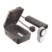 CordTech IP54 Outdoor Power Kit - UK BRAND
