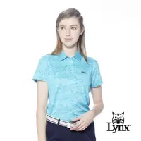 在飛比找ETMall東森購物網優惠-【Lynx Golf】女款吸溼排汗機能滿版海洋鯊魚圖樣印花短