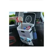 Njnj Waterproof Car Trash can/Garbage bin with storage pockets