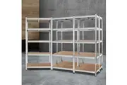 Giantz 5x1.8M Garage Shelving Warehouse Rack Pallet Racking Storage Shelf Silver
