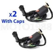 2Pack 12V Ignition Coil For Honda CB350 CL350 SL350 CL450 CB450 CB500 CL500 Twin