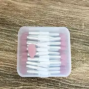 Coehaopike Silicone Lip Brush Makeup Eyebrow Lipstick Brushes Applicator Cosmetic Brush Set Silicone Brushes Wands Fit Balm Mask Oil Pink (30PCS)
