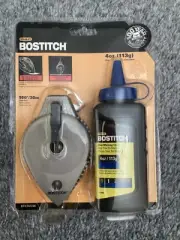 Stanley Bostitch 4oz Aluminum Blue Chalk Line - NEW