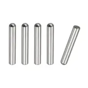 8x55mm Dowel Pins, 5pcs Round Head Flat Chamfered End Dowel Pin