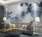 3D Ink Floral Wallpaper Wall Mural Removable Self-adhesive 116