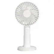 Qualitell Handheld Upright Fan Intelligent Gear Memory Soft Wind Low Noise