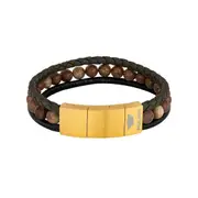Mens Bracelet by Police Pj26552blk06